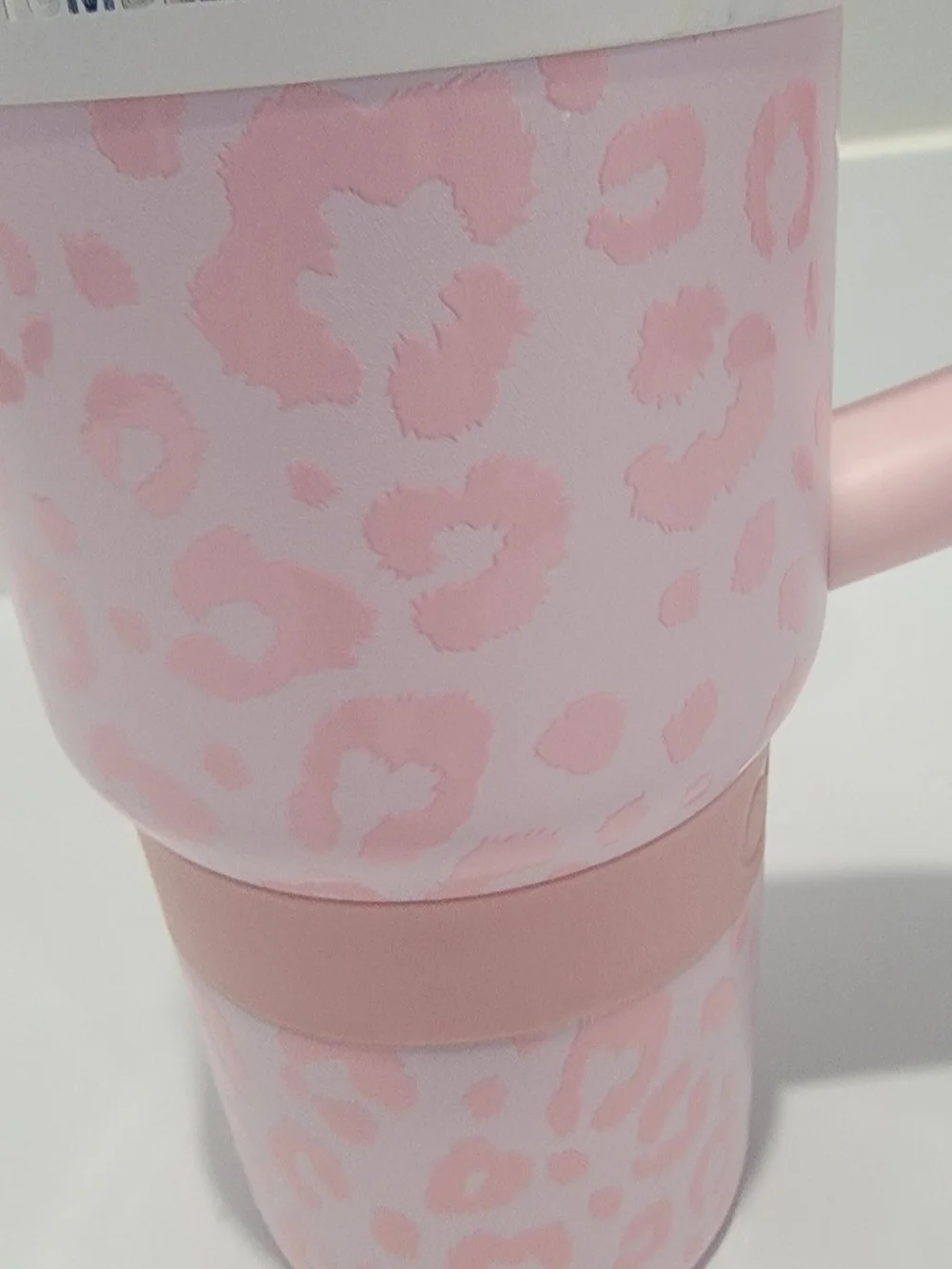 Cirkul StrawSip 30oz Travel Tumbler - Pink Leopard Print